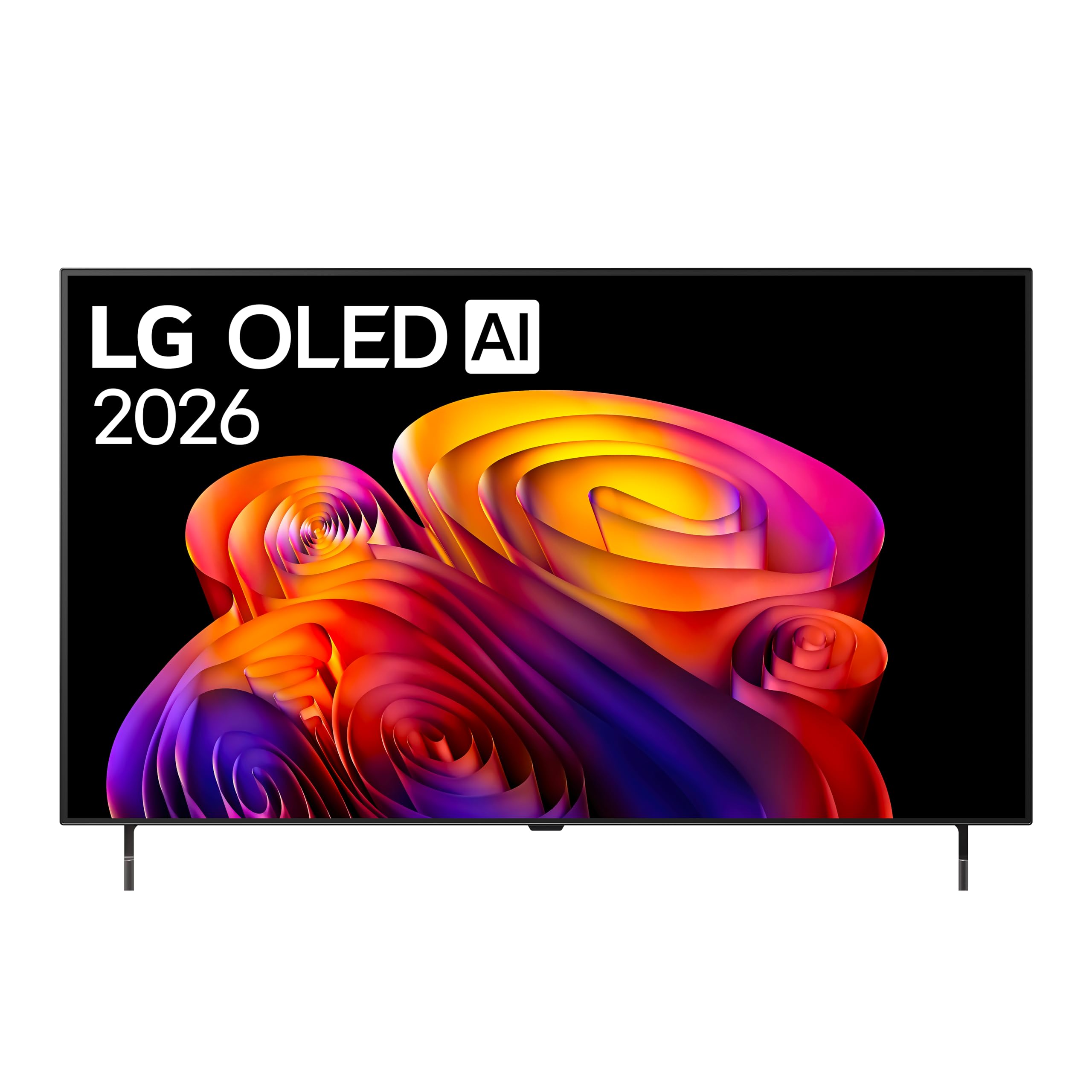 LG OLED AI 48 pollici Serie B6E OLED48B6ELC, Smart TV 4K, Nero perfetto, Dolby Vision & Atmos, Processore α8 Gen3, AI Magic Remote, webOS con Gemini & Copilot, Gaming VRR e G-Sync 4K@120Hz, TV 2026
