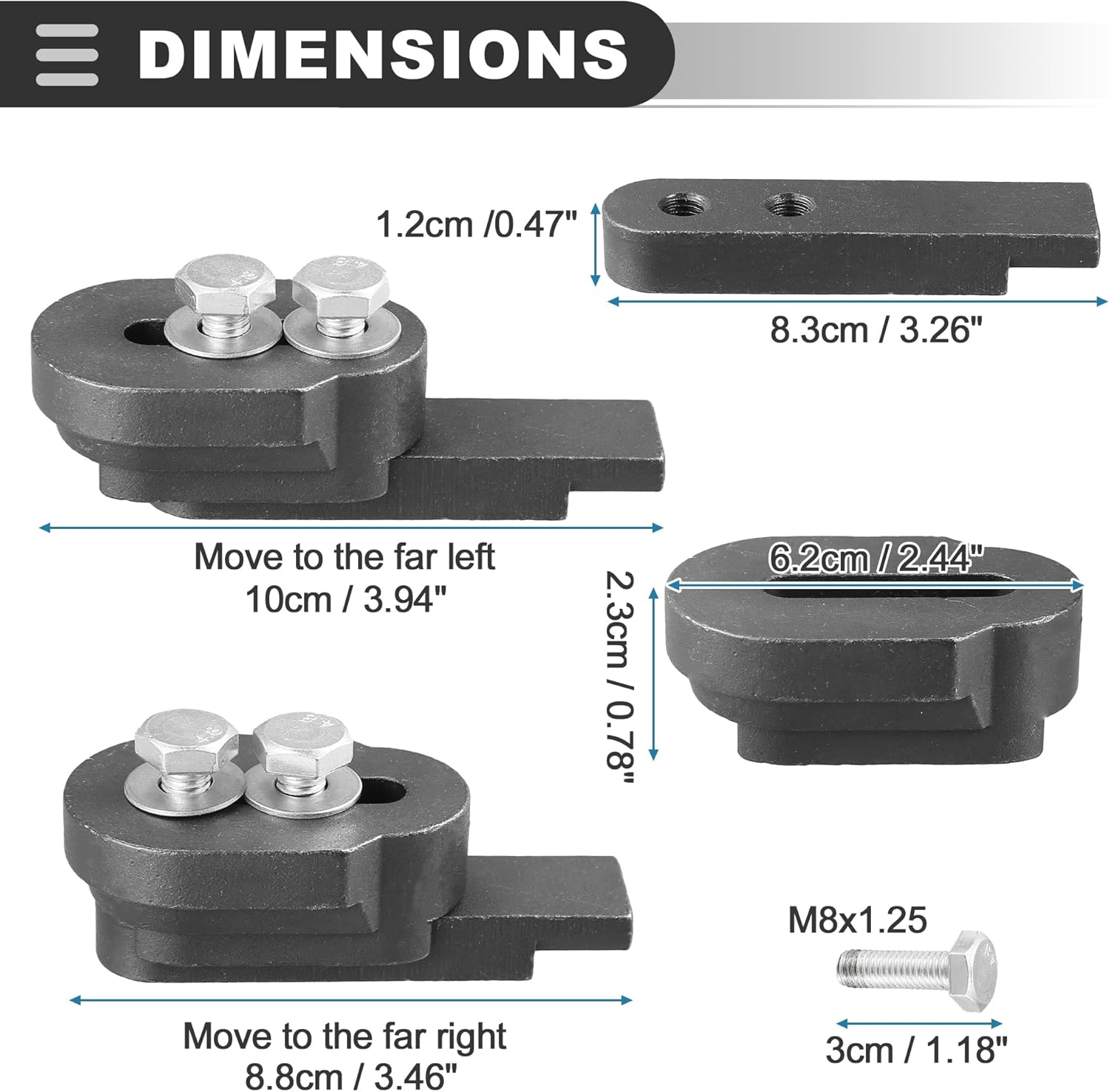 Motoforti 2801 Flywheel Holder, Flex Plate Lock Tool, for BMW N20 N26 Engines, 83302222742, Metal, 1 Set