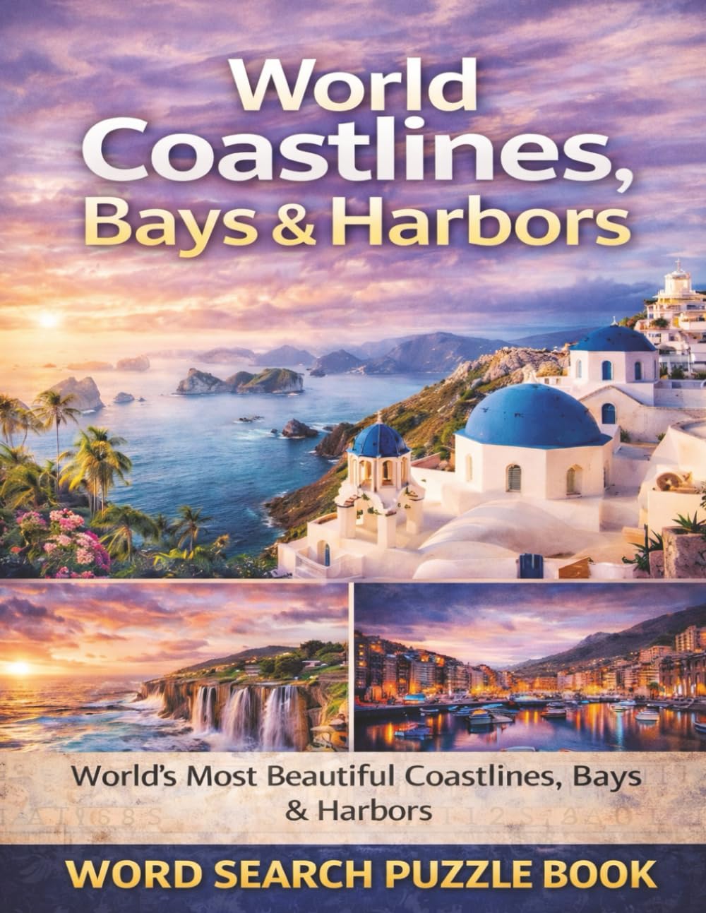 World Coastlines, Bays & Harbors Word Search Puzzle Book (Travel & Discovery)