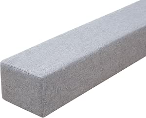 Frides Custom Size Bed Gap Filler / Mattress Wedge - 45D Foam, Removable Washable Cover - View #7
