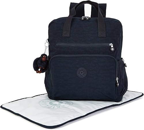Kipling Audrie Mochila Pañalera True Blue Tonal