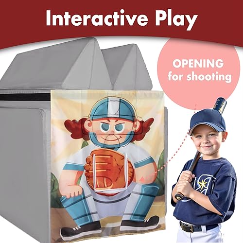 Miniatura 2 de Panel de Juego para Sofá de Juego Modular Panel de Juego Infantil para Niños Pequeños (Sofá no Incluido) (Béisbol)