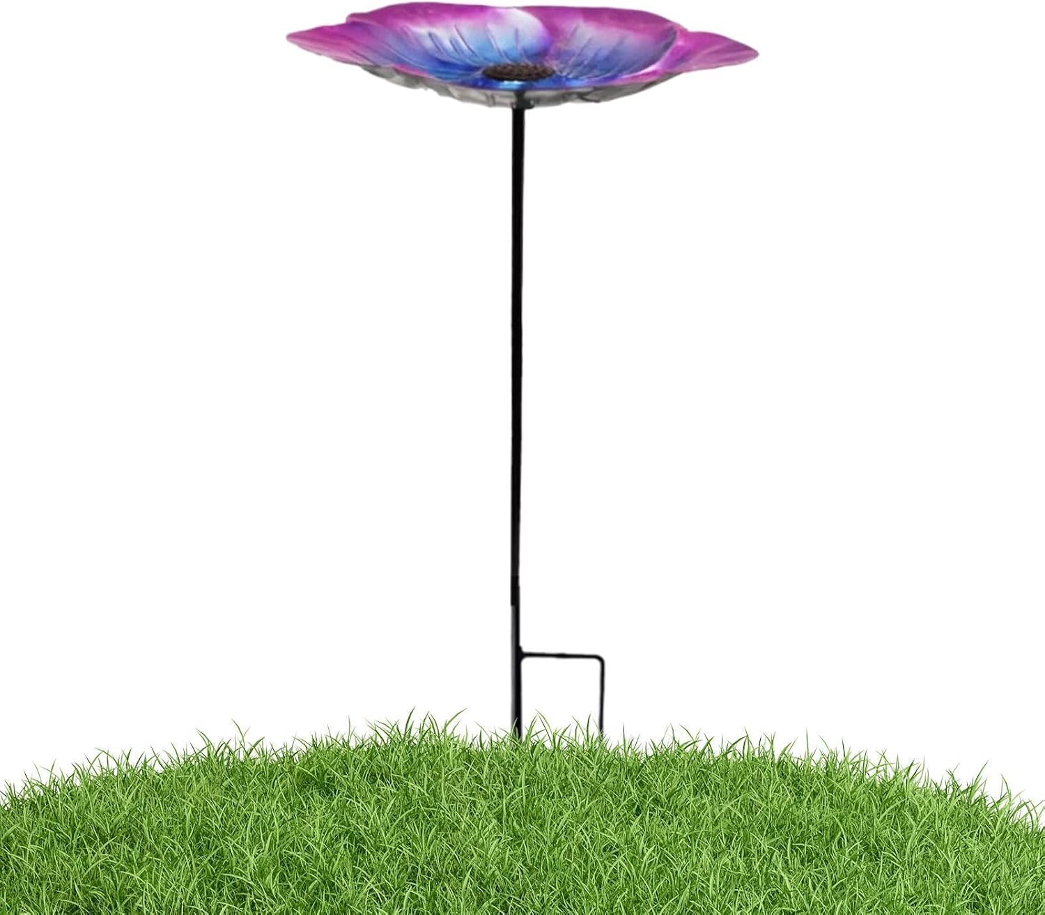 Bird Baths for Outdoors 24.8 Inch Butterfly Water Feeder