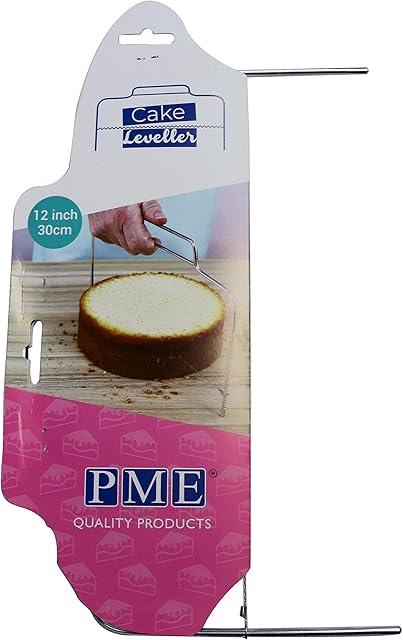 PME 12 Cake Leveller", Silver