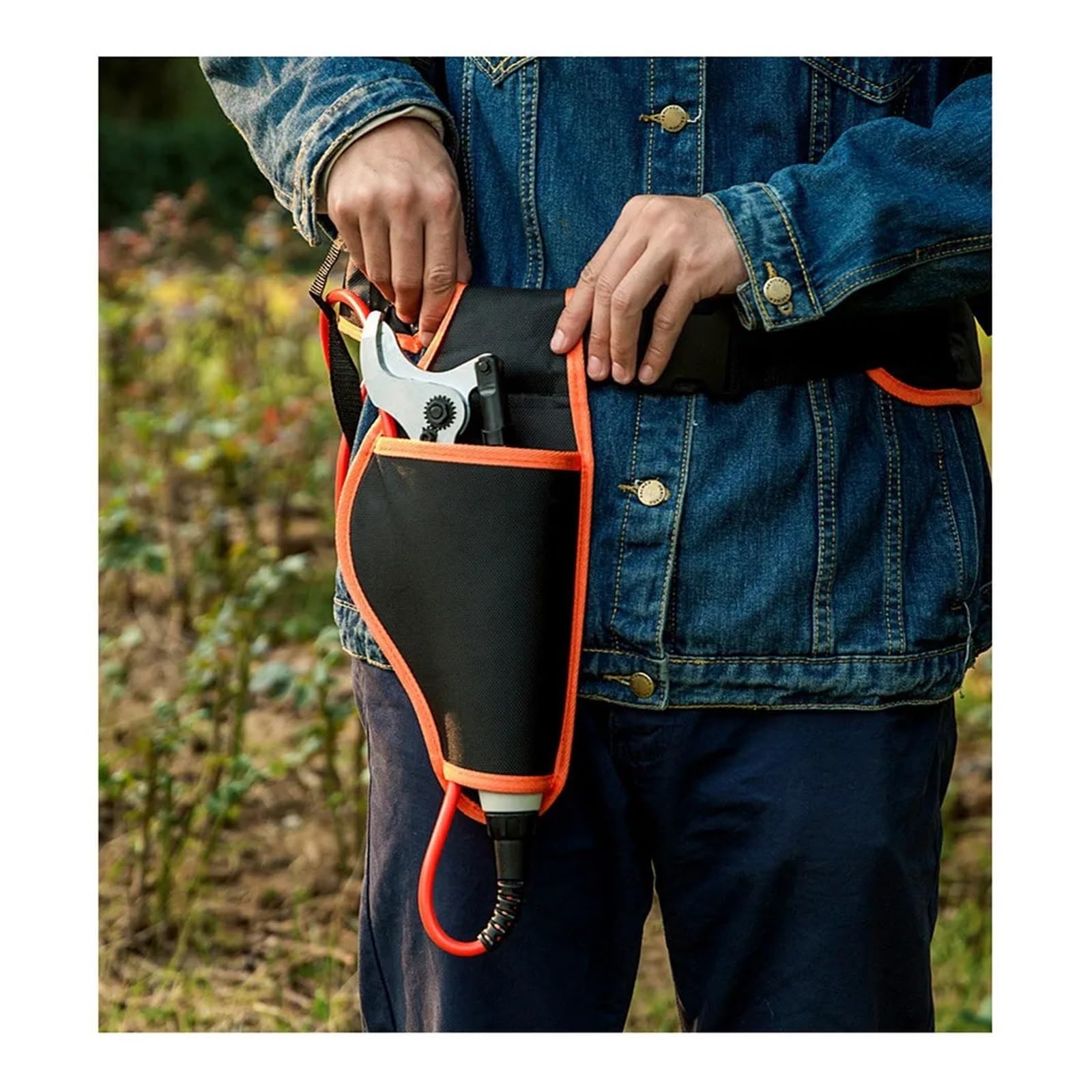 Cesoie a batteria per potatura, Cesoie elettriche da potatura da 4,5 cm 450W 4400mah Batteria al litio Forbici da frutteto Cesoie elettriche da potatura for alberi da frutto Attrezzi da giardino Per l
