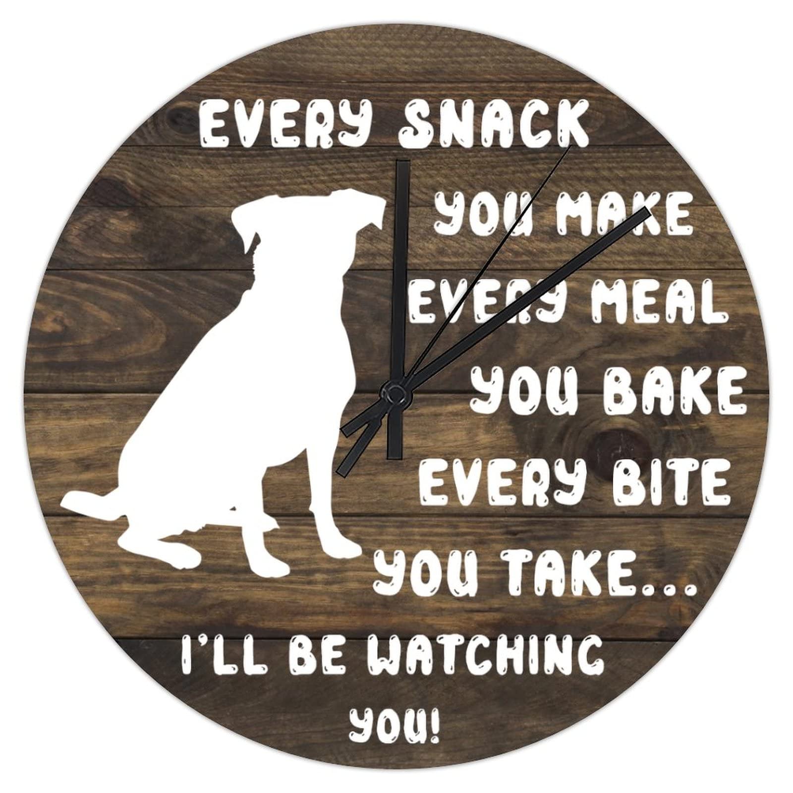 Horloge Chihuahua PVC 30,5 cm pour célébrer votre passion des chiens avec tendresse