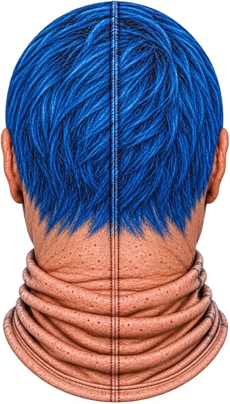Generic Old Man Ski Mask A01 Blue – For Winter Outdoor Activities
