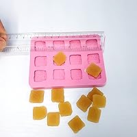 Vista 5 de Molde de vela de jabón de tostada de cereales crujientes de canela para molde de cera para molde de canela de cereales de resina