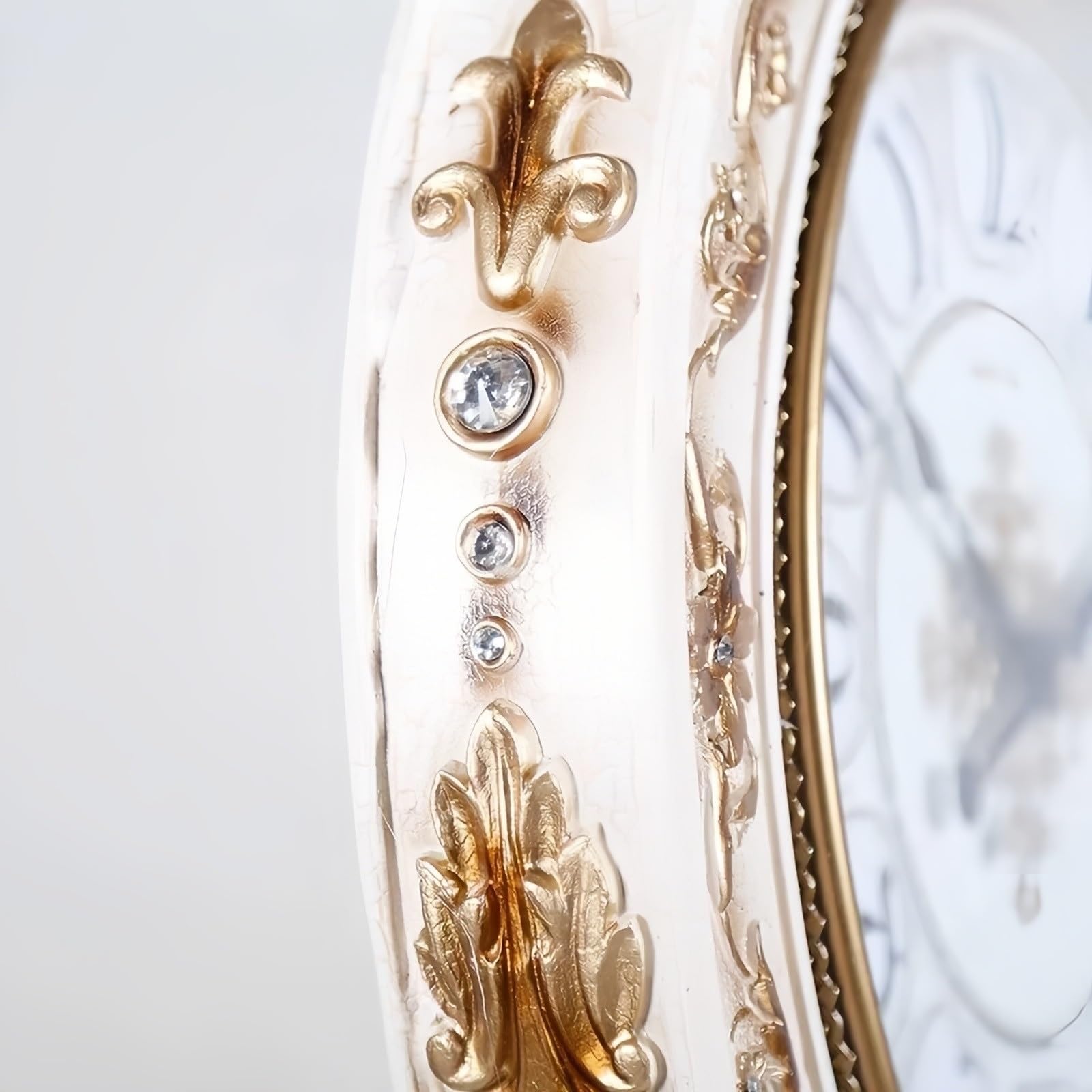 Decorativo Reloj de pie cuarzo estilo europeo silencioso para la oficina