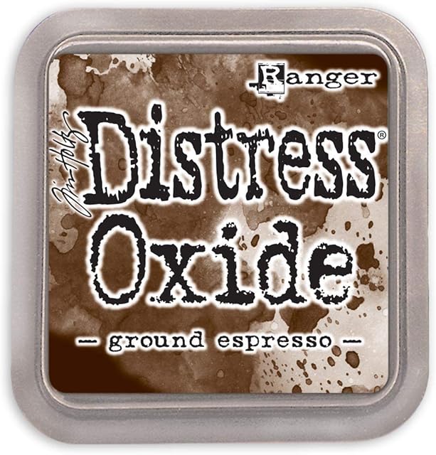 Ranger Tim Holtz Distress Oxide Pad Ground Espresso, 3.5 x 3.5 x 0.75
