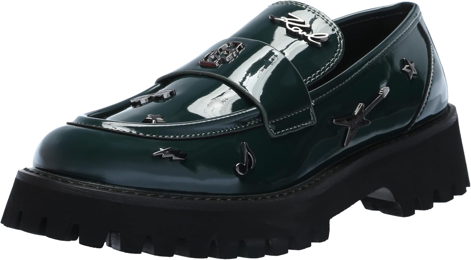 Karl Lagerfeld Womens Loafer - Lug Sole Comfort