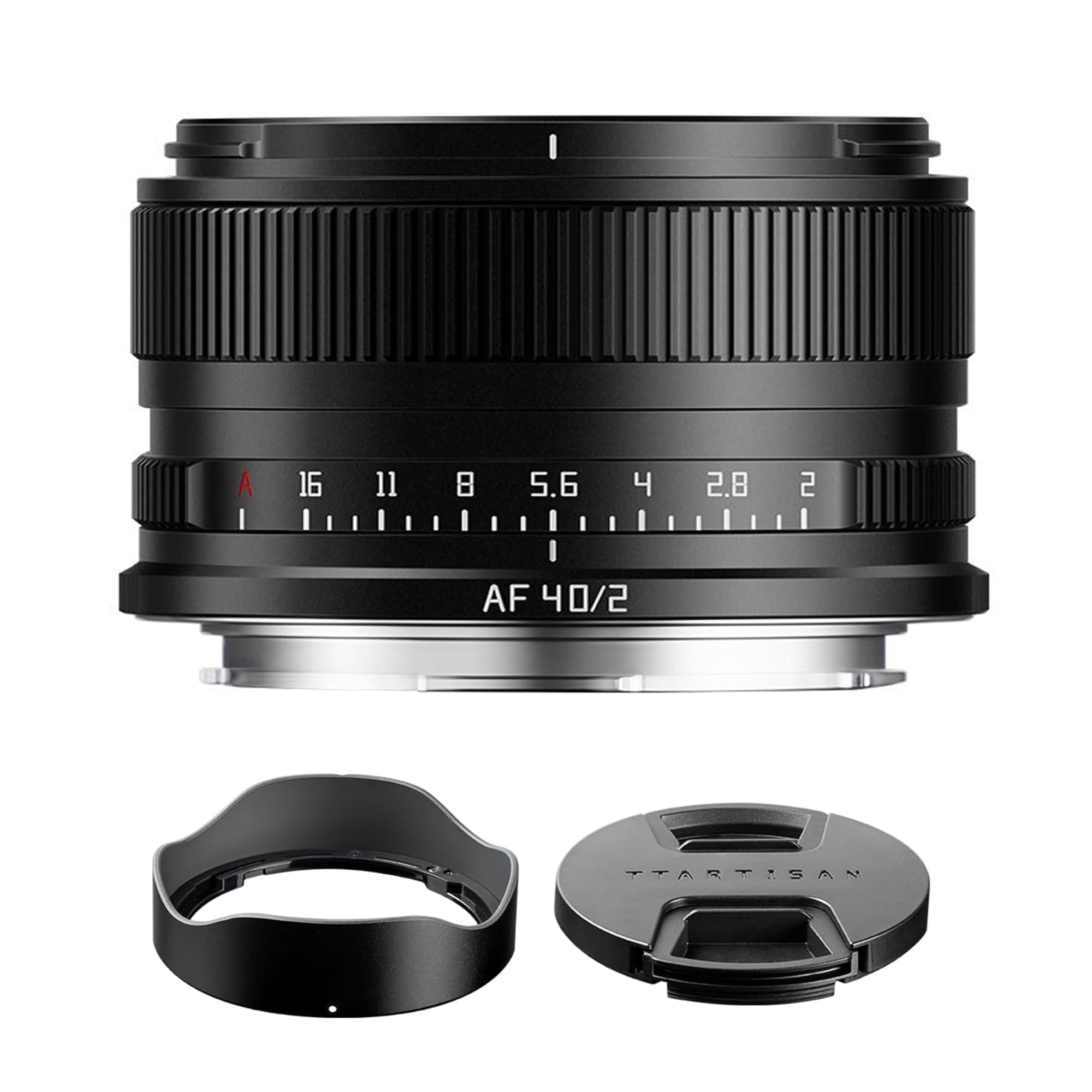 TTArtisan 40mm F2 L, AF 40mm f/2 L Full Frame Auto Focus Lens for L Mount System Cameras Compatible with Sigma FP, FPL, Compatible with Panasonic S1RII, S5, S5M2, S9 (L-Mount)