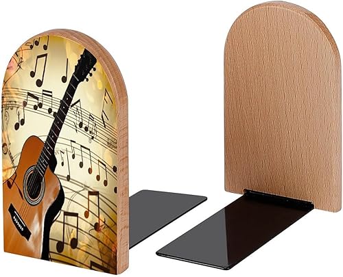 Miniatura 10 de Sujetalibros decorativos de madera con diseño de zorro rojo para estantes, habitación de los niños, oficina en casa, tapones de libros para