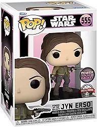 Funko Pop! Star Wars: Poder da Galáxia - Jyn Erso, Edição Especial Multicolorido Exclusivo Boneco #555 (Edição Especial)
