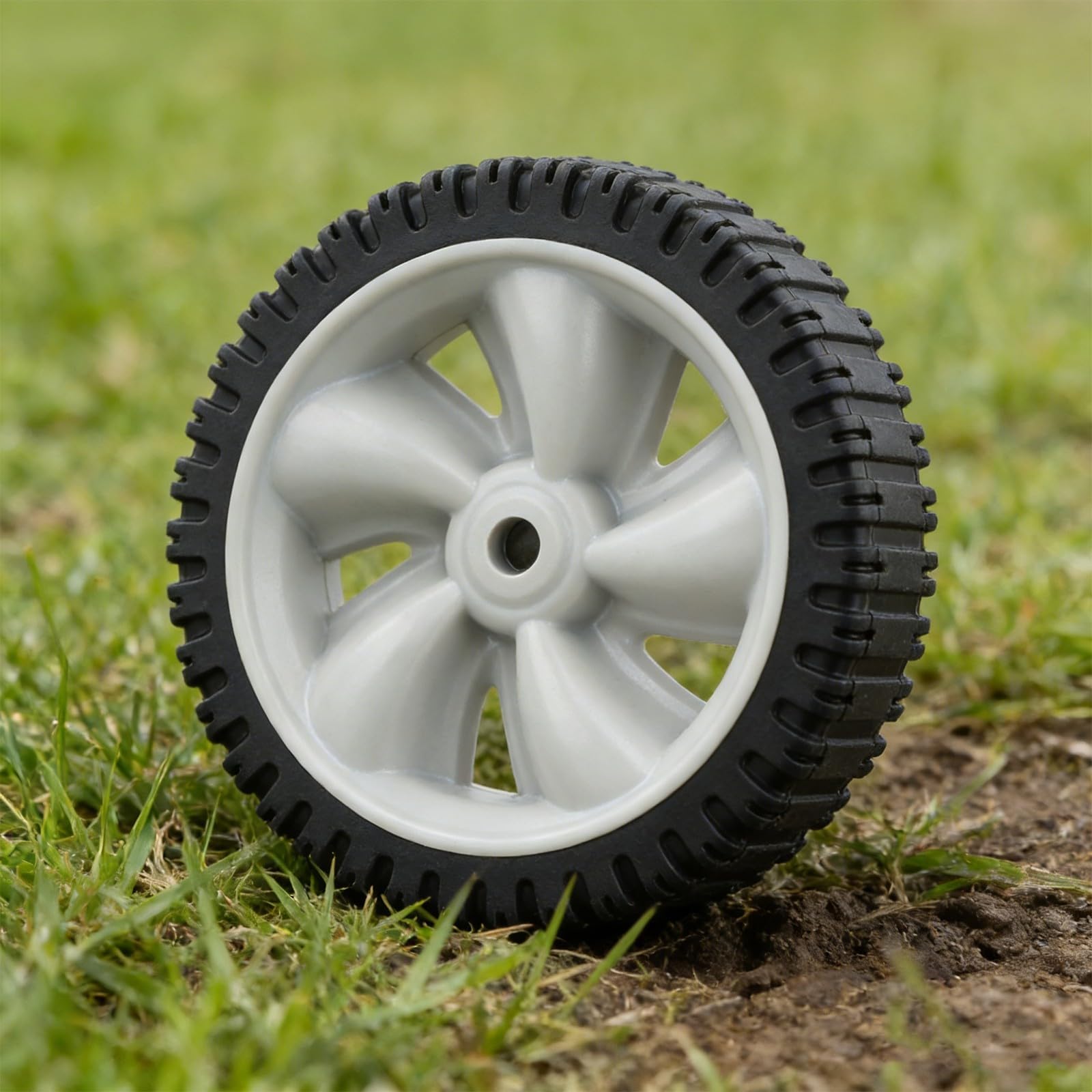 Ruota per tosaerba da 7 pollici x 1,8 pollici compatibile con i modelli Troy-Bilt che utilizzano 734-04562 per un adattamento accurato e una coerenza funzionale (1 pezzo)