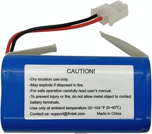 Miniatura 2 de FIVO Batería de repuesto para aspiradoras robot ILIFE A4S, A4S pro, A6, A7, A9, A10, V3x, V7s Plus, W450 Robot, 14.4V14.8V 2600mAh