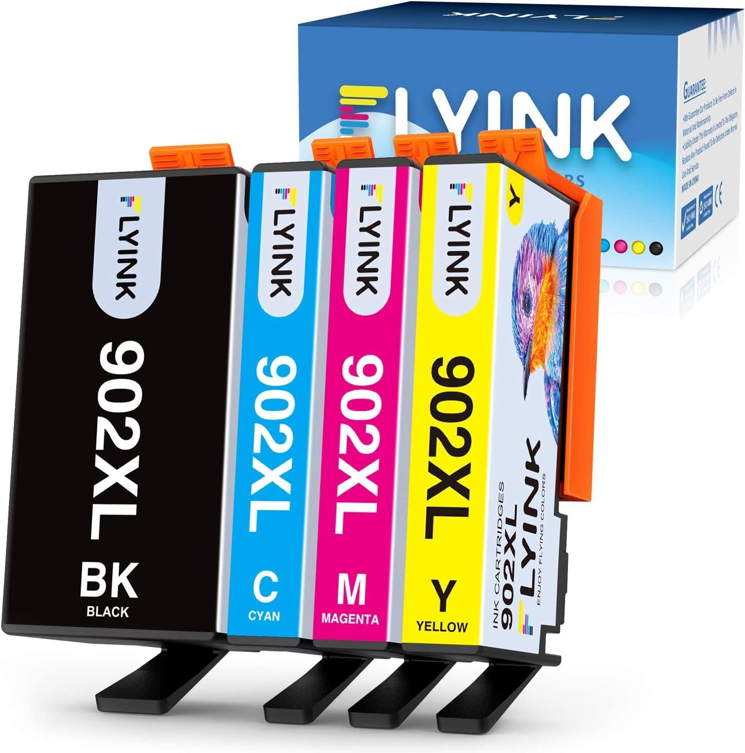 Compatible 902XL Ink Cartridge Replacement HP 902 with Officejet Pro