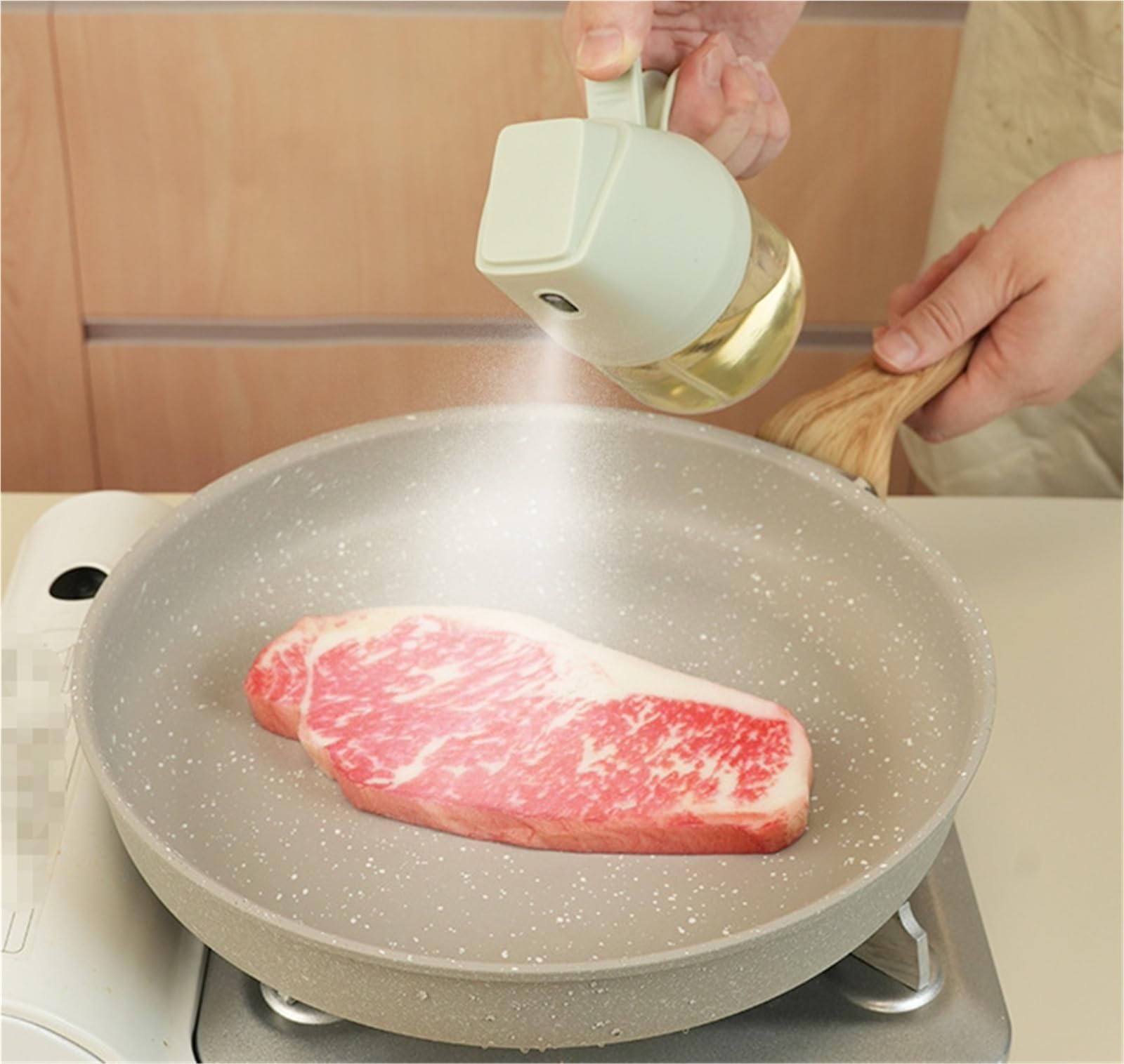 Dispenser Olio d'Oliva e Aceto Set Di 2 Spruzzatori For Olio Spray For Uso Domestico For Friggere, Cuocere Al Forno E Grigliare Oliera da Tavola