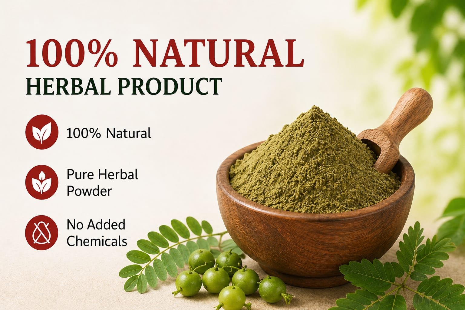 Bhumi Amla Powder, Phyllanthus niruri, 100% Natural, 100 g — Amazon image 5