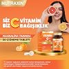 Nutraxin Chewable Vitamin C 500 mg | Çiğnenebilir Form | Şeker ve Gluten İçermez | 30 Tablet