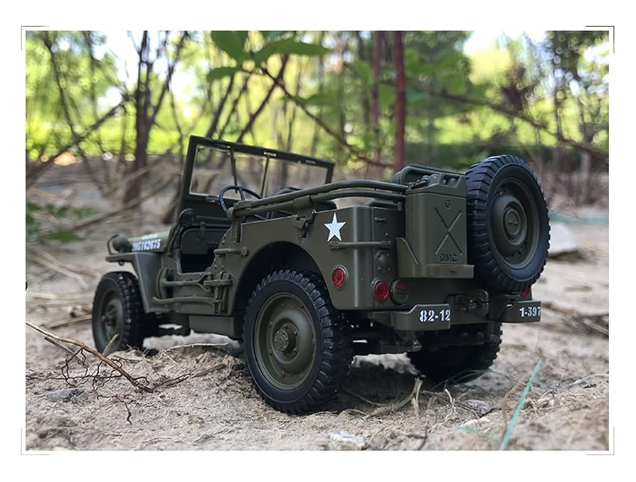 Amazon.co.jp: PHYUIDS 1:18 ウィリスジープコンバーチブル