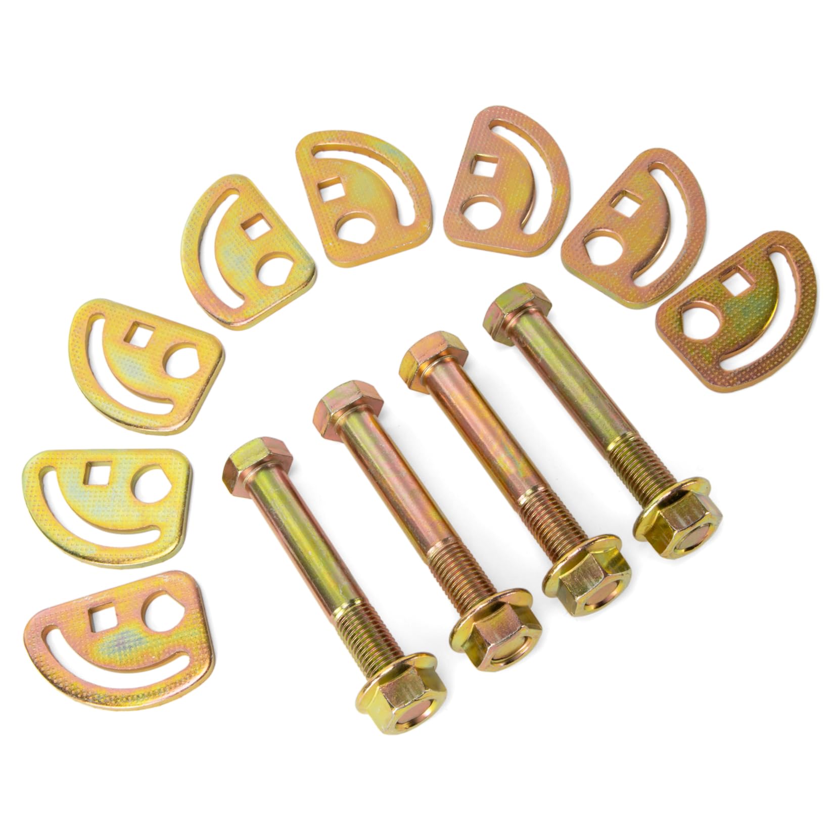 PSLER Kryptonite Cam Bolts Kit KR86376 - Fits for 2011-2022 GMC Silverado 2500HD Control Arm & Sierra 2500HD 3500HD Truck Models, 2015-2018 Canyon