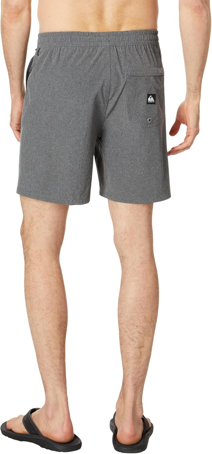 Quiksilver Men's Taxer Heather Amphibian 18 Hybrid Short