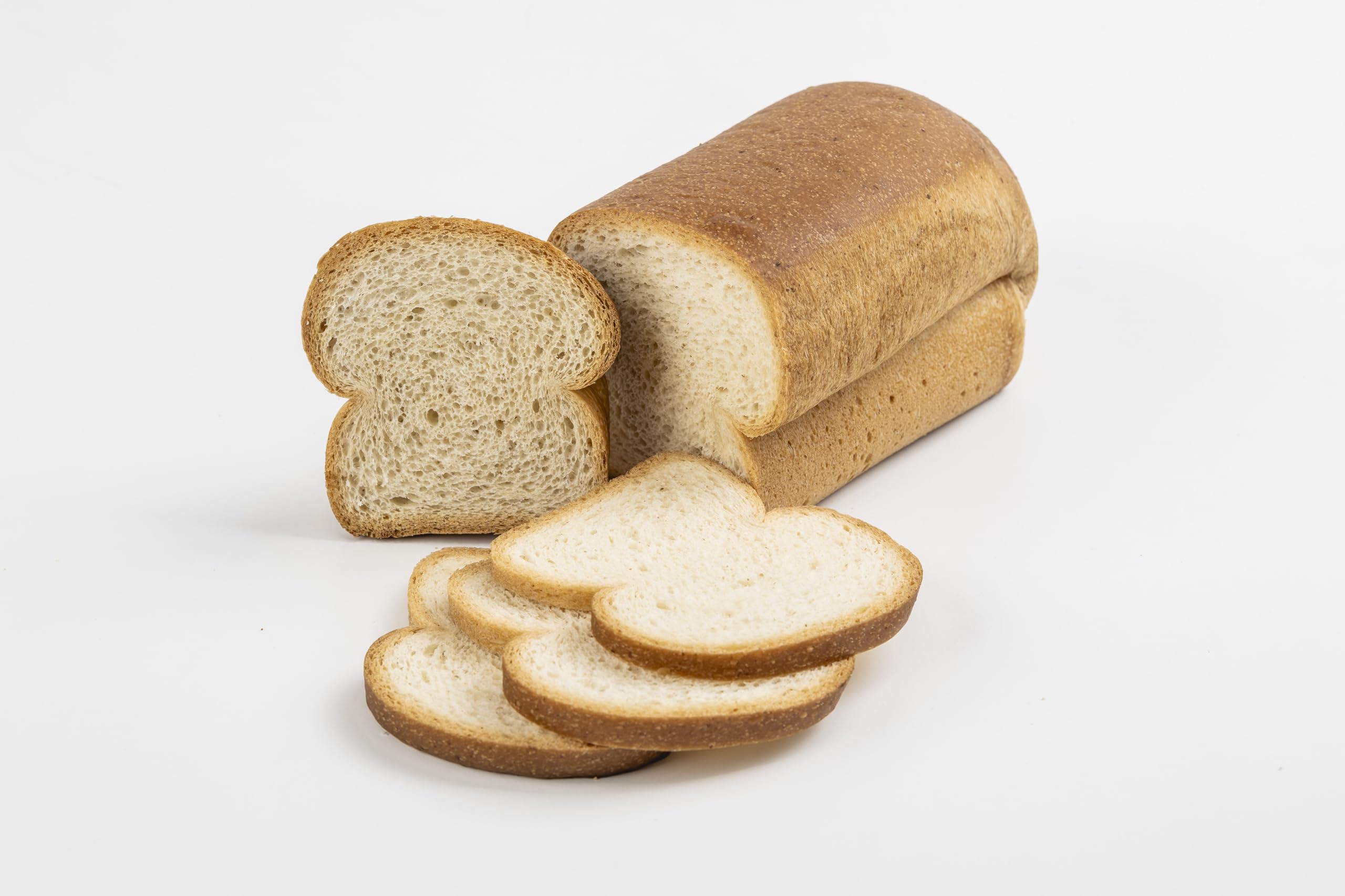 SOKETO - Pan Bauletto Keto Low Carb 12g Proteine 4.8g Carb per 100g Pan Proteico 28g Fibre Olio Cocco - Bajo IG per Diabéticos Tipo Sandwich - 2x 250g