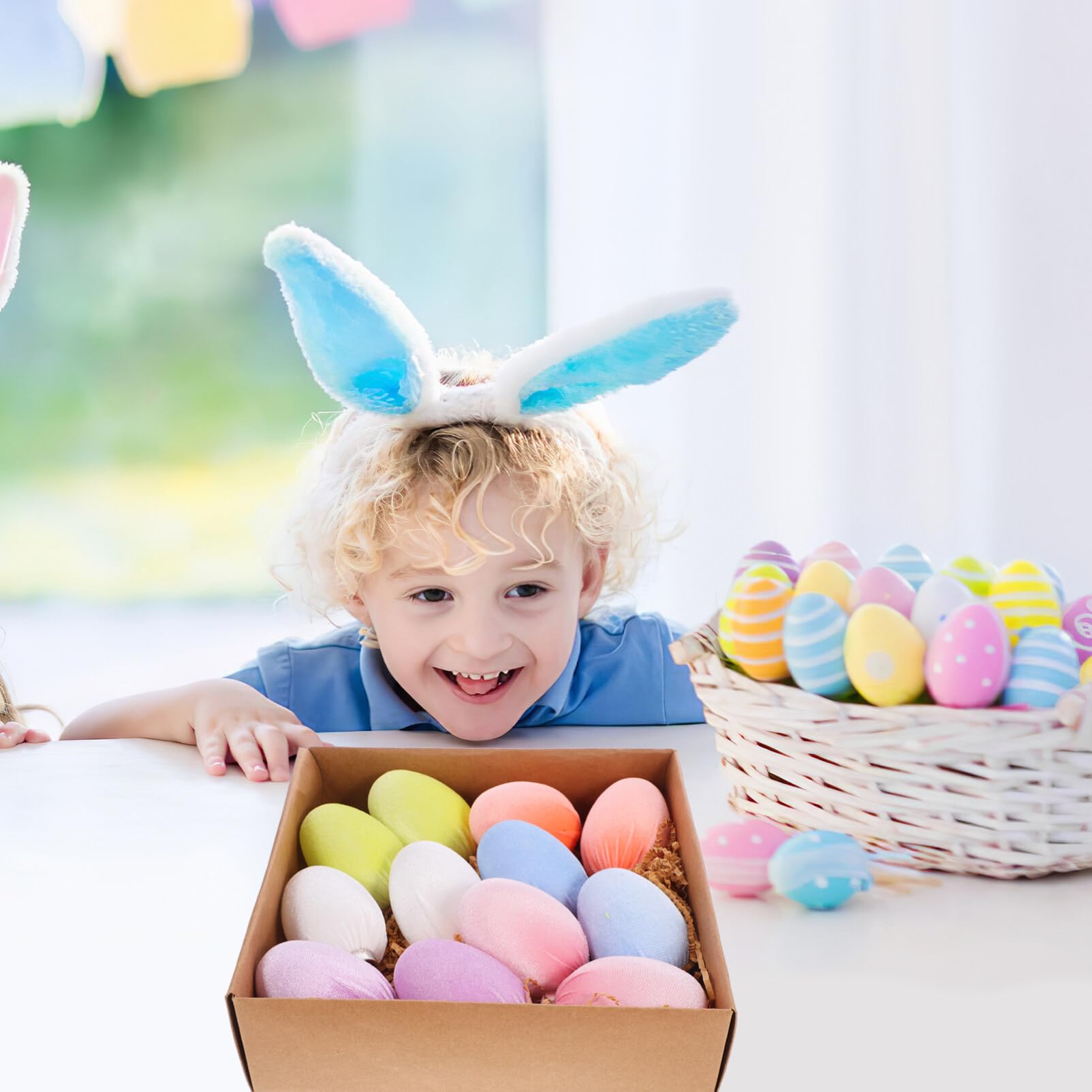 12stücke Osterdeko Eier Für Festliche Baumdekoration Bunte Hängende Ostereier Für Osterfeiern Hochwertige Deko-Accessoires Für Hotels Und Geschäfte