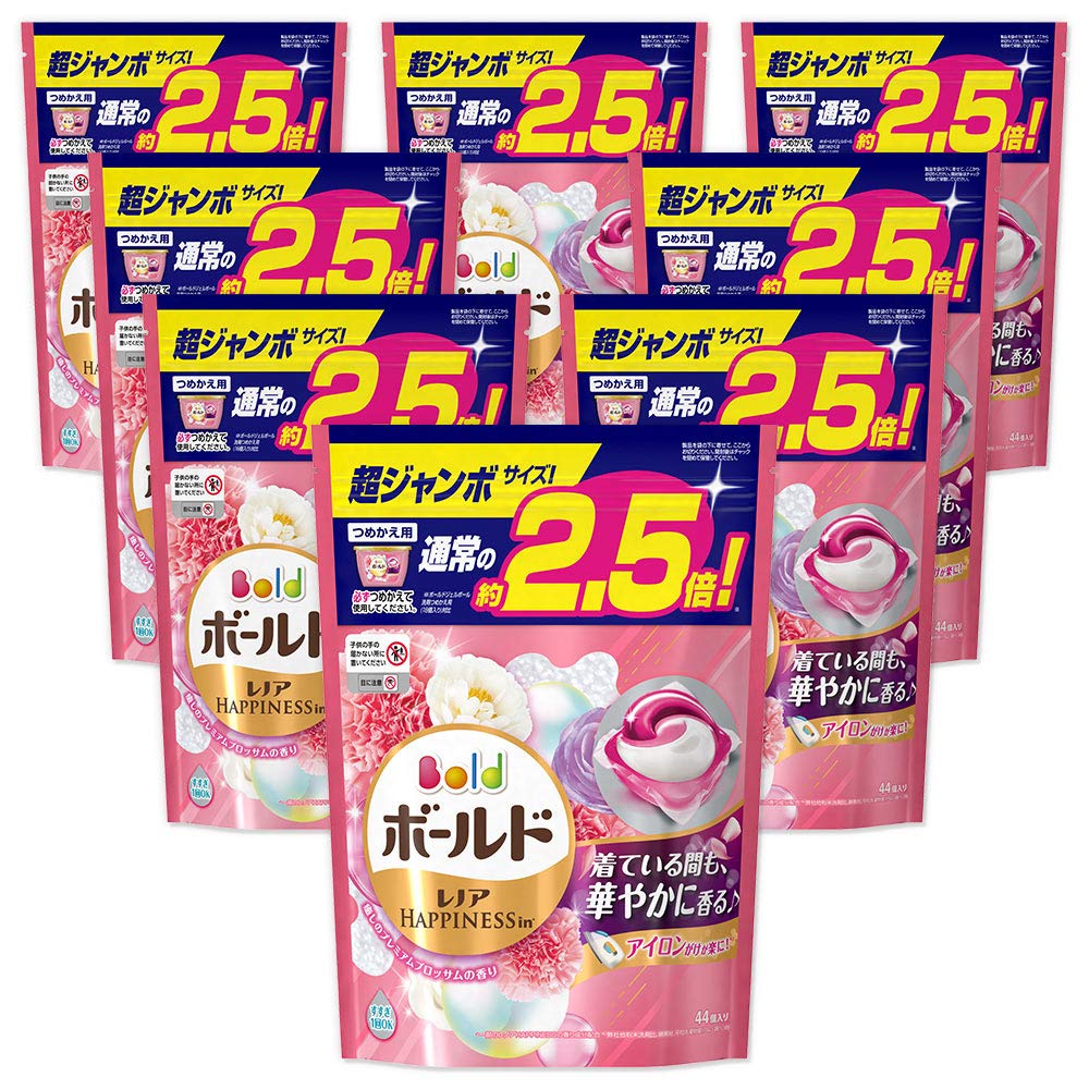 Amazon.co.jp: 【ケース販売】ボールド ジェルボール 香りつき 洗濯