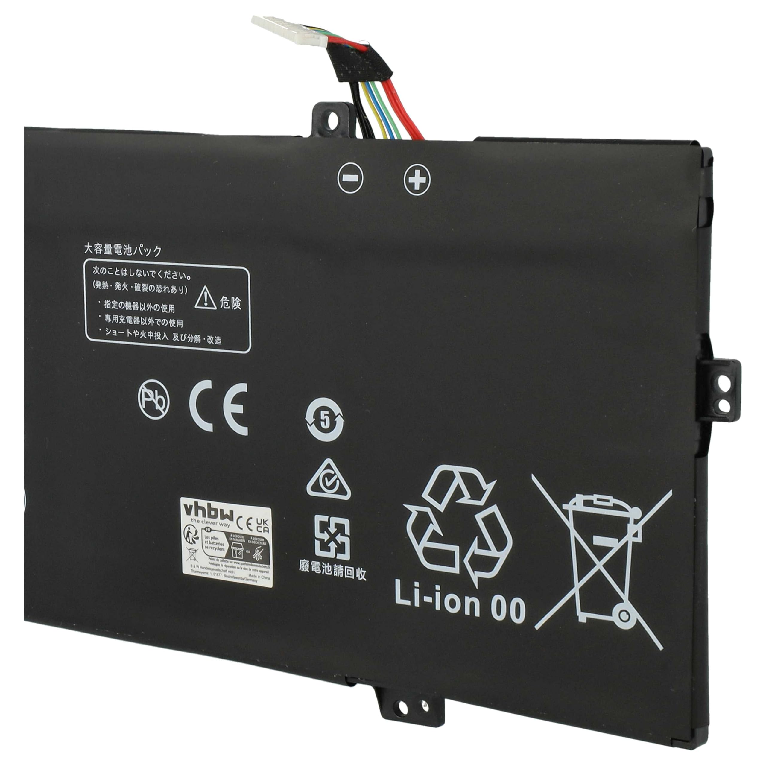 vhbw batteria sostituisce Huawei HB4593R1ECW per notebook (7410mAh, 7,6V, Li-Poly)
