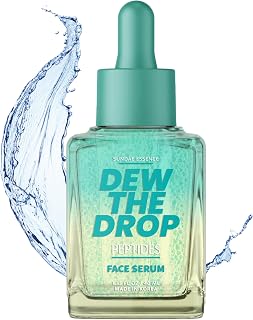 Peptides Face Serum - Dermatologist-Tested, Anti-Aging, Korean Skin Care -Boosts Elasticity, Smooths Texture, Revitalizes Skin - Clean Formula, Vegan, 95% Natural - 1.35 Fl. Oz