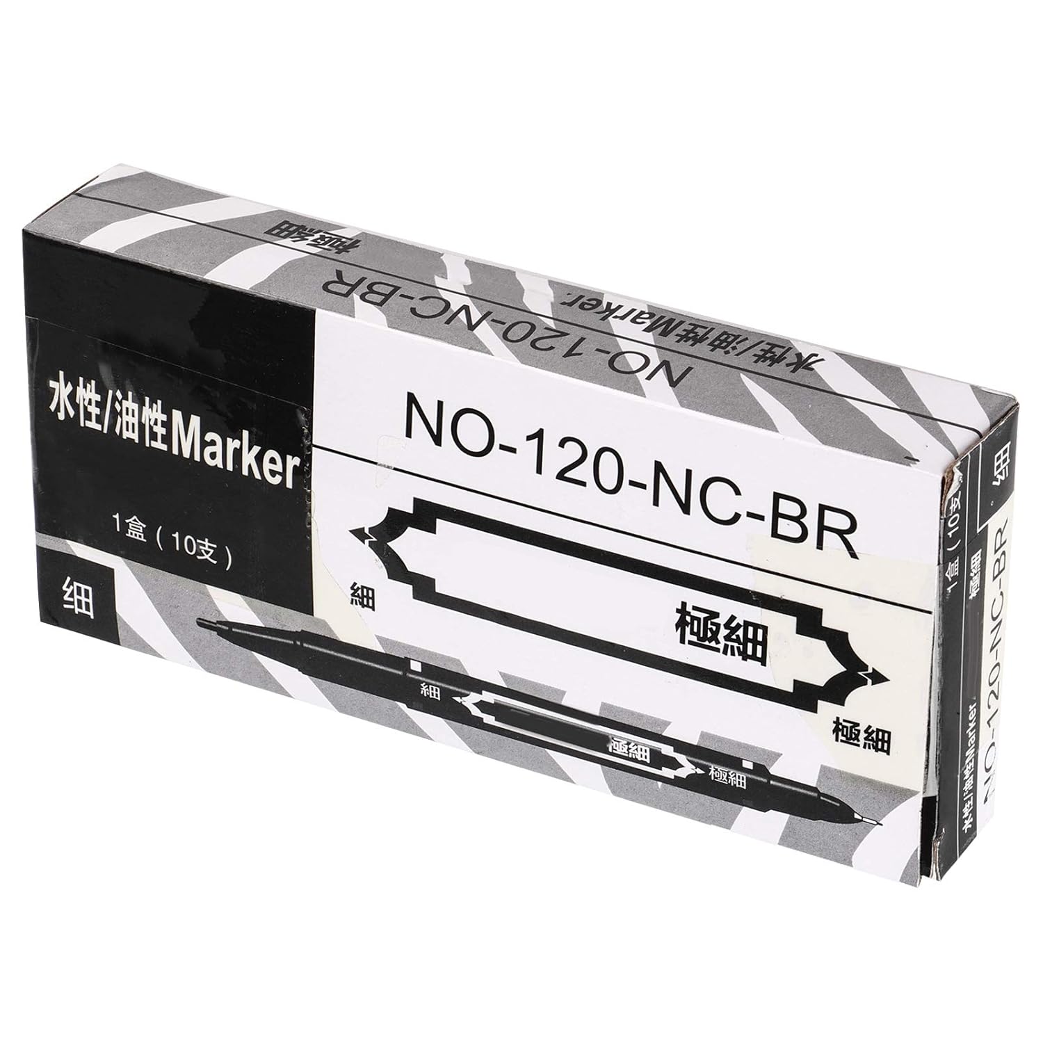 Tattoo Pens, 10pcs/box Tattoo Markers Skin Markers Tattoo