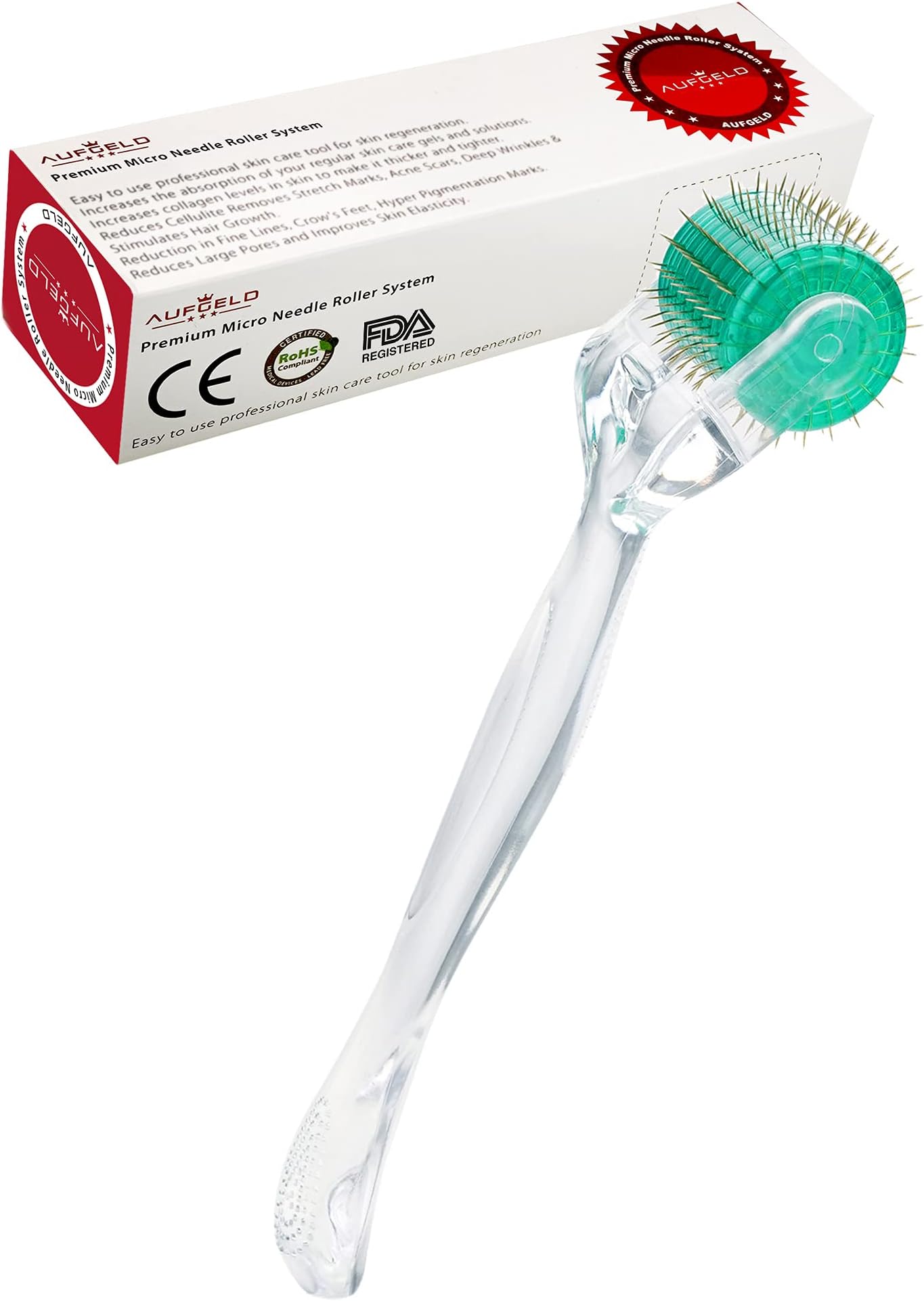 Aufgeld AG192 Titanium Diamond Shaped 192 Individual Microneedle 1.0mm Derma ...