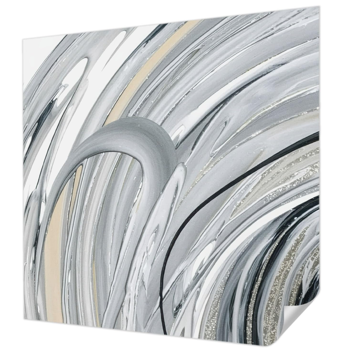 Papier peint adhésif panoramique marbre abstrait 250x250 cm de haute qualité