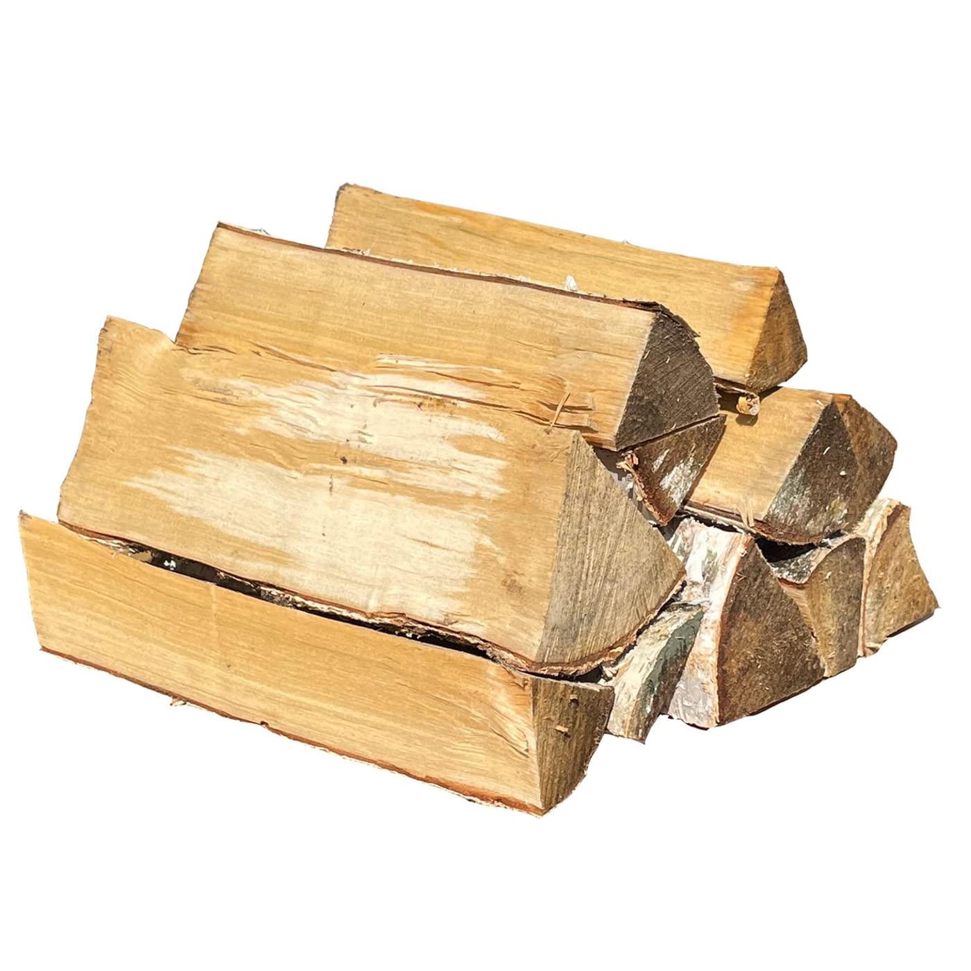 VBChome Legna da ardere in legno duro, quantità 20 kg, legno di quercia, pioppo, betulla, 30 cm, legno essiccato, legna da ardere, falò e stufe, legna da ardere, 10500 kg, legno naturale, pronta