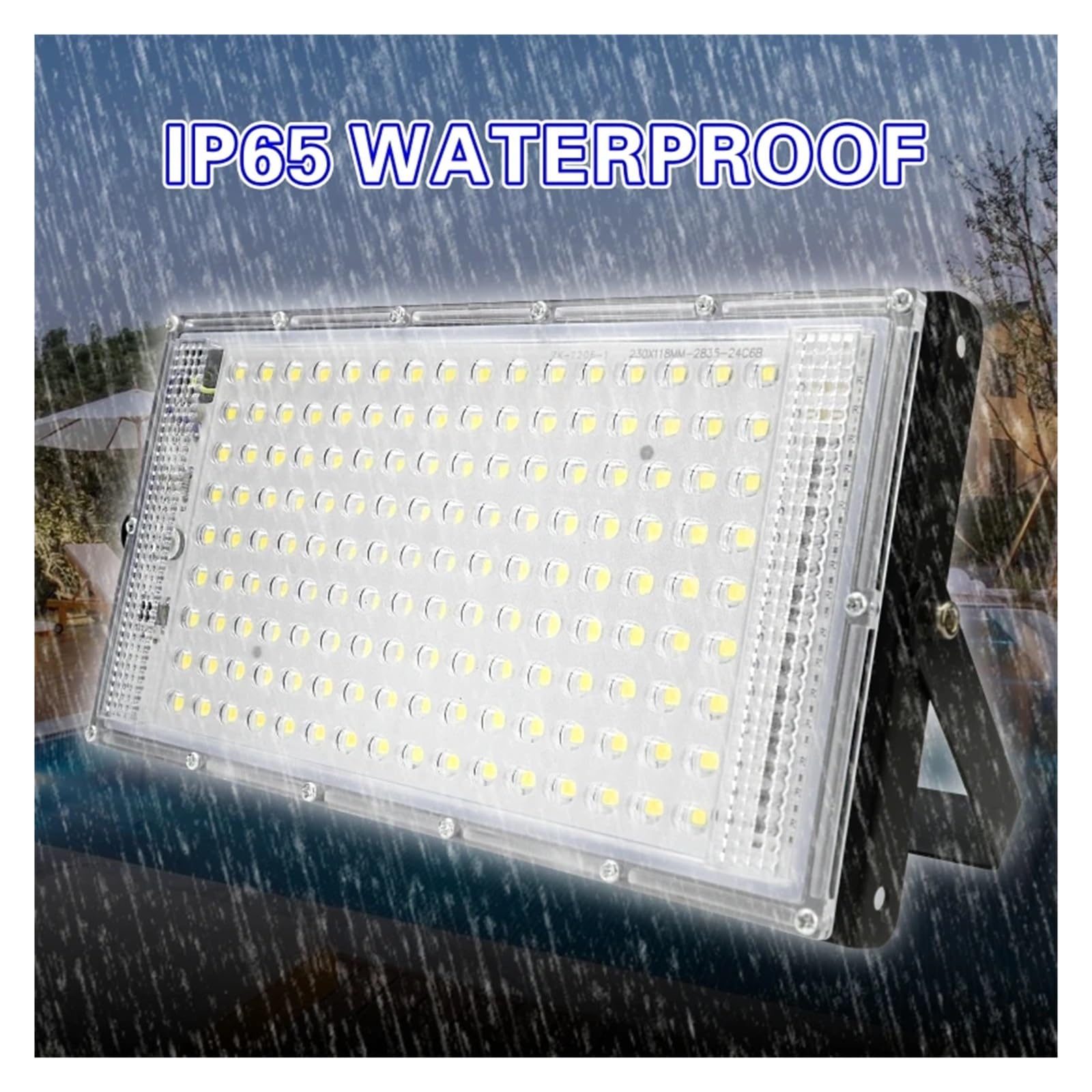 2 szt. 150 W reflektor Led zewnętrzny ogród światło halogenowe LED lampa uliczna oświetlenie krajobrazu Oświetlenie krajobrazu