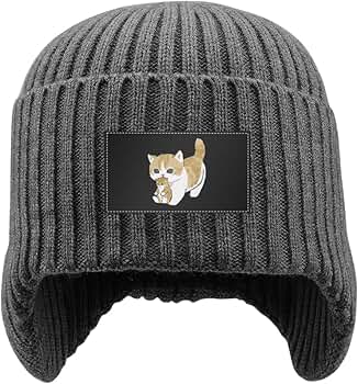 Amazon.co.jp: [キツネリーム] モフサンド 帽子 ニット帽 耳あて
