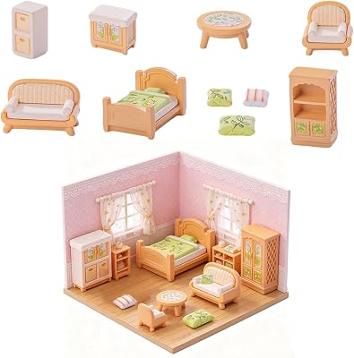 LUVDECO 10-Piece Wood-Look Furniture Set