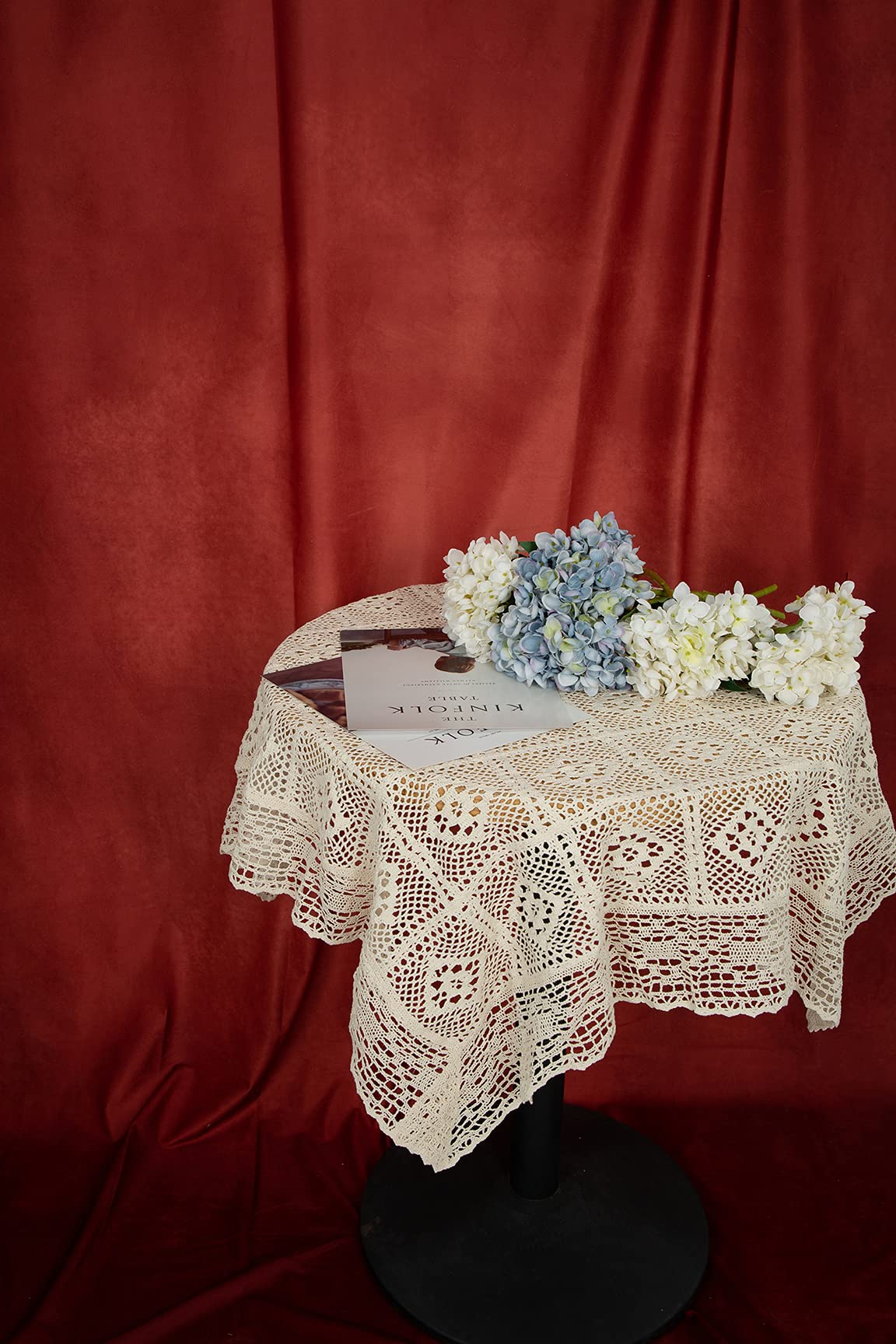 Kate Red Photography Backdrops Abstract Photo Backdrop Poratrait Background for Photoshoot, 8x8ft