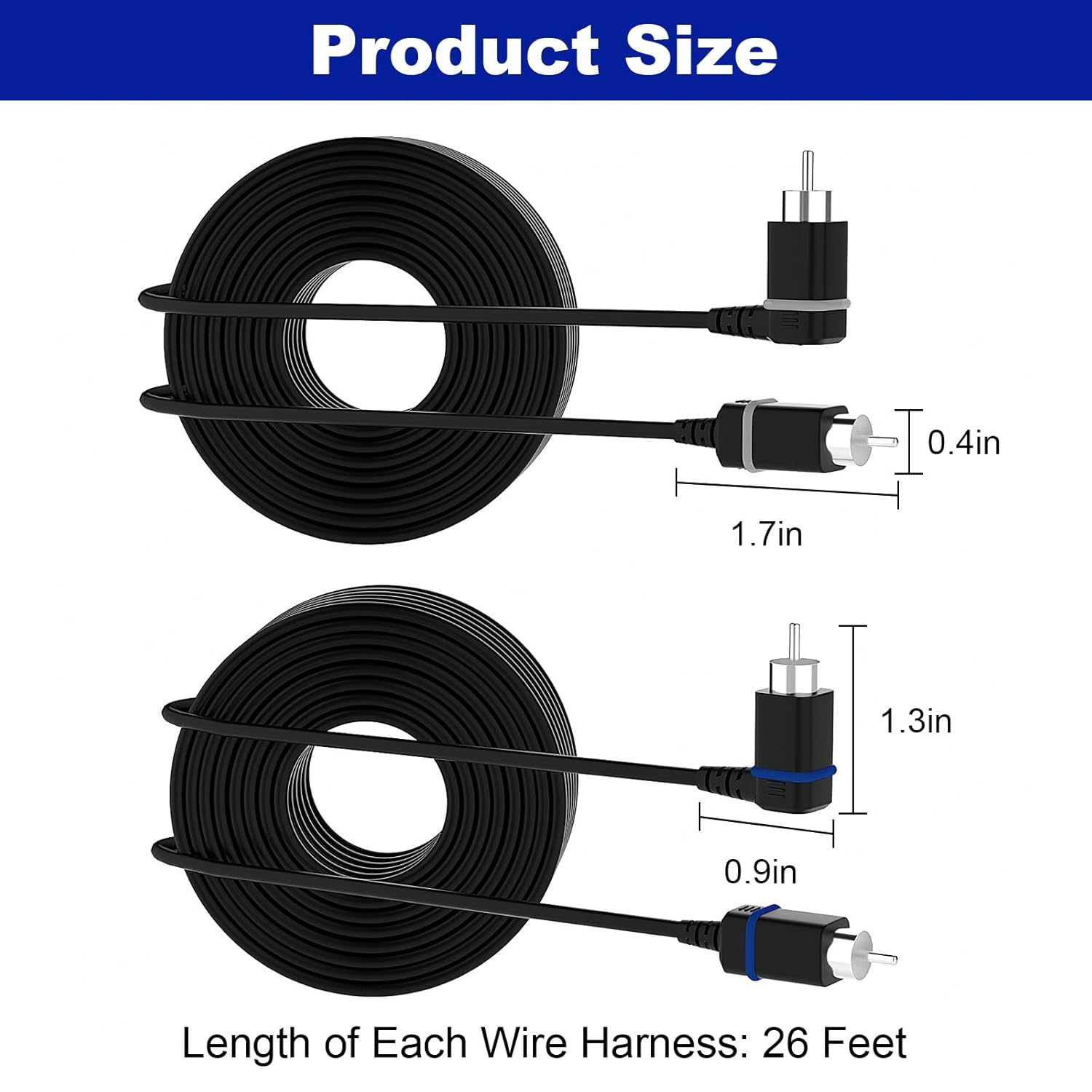 for Vizio Satellite Speaker Cable,Extension Cord Compatible with Vizio V51 M51 SB3651 SB36514 SB4051 SB4251 Satellite Speaker (26FT)