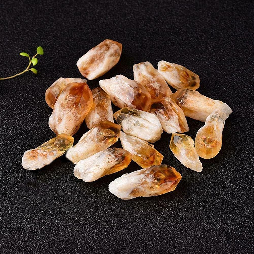 Natuurlijke Braziliaanse Ruwe Citrien Punt Erts Ruw Quartz Kristallen Stenen Sieraden Mineraal Specimen Collectie Home Decor,50g
