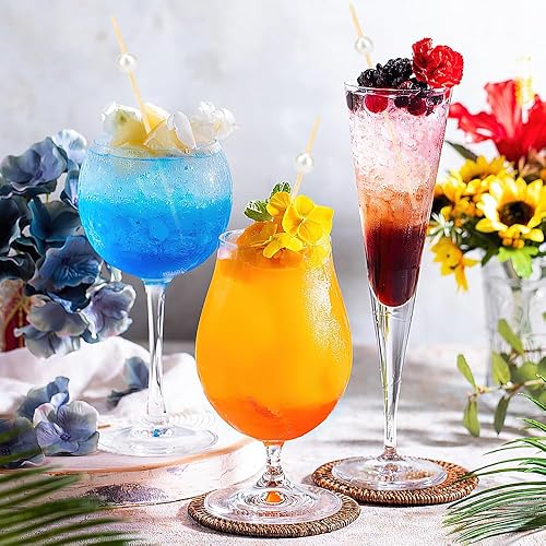 Miniatura 3 de Púas de cóctel con sabor a alimentos, palillos de dientes de madera, 150 palillos de bambú de 4.7 pulgadas, accesorios para aperitivos, recuerdos de