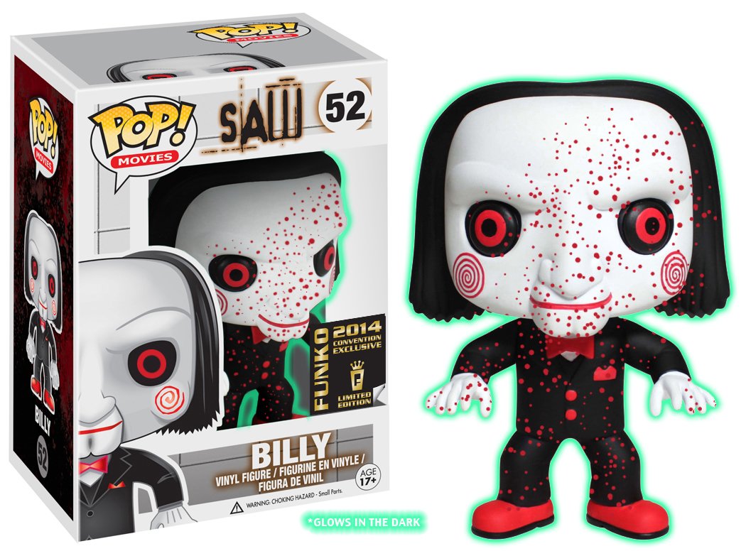 Funko POP. Movies – Saw – Bloody Billy Glow – in – the – Dark Pop. by FunKo  [parallel import goods]