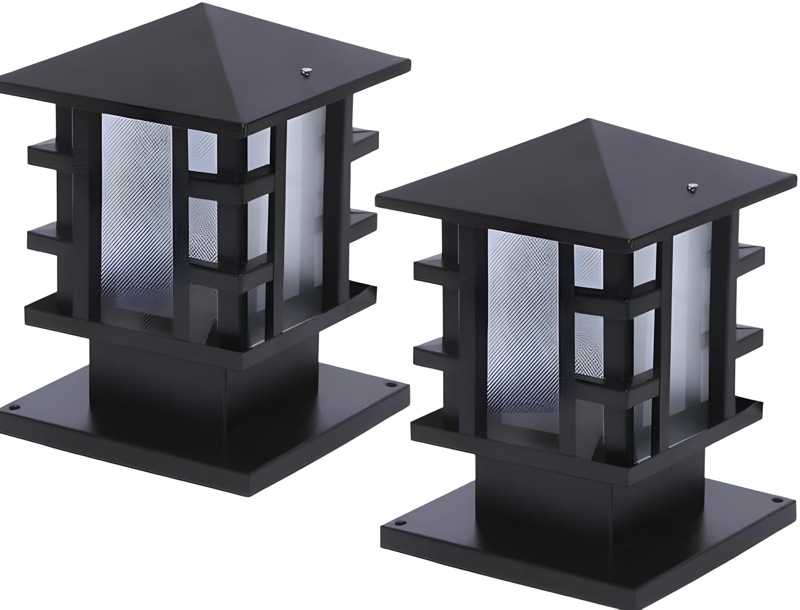 twixle GATE Light for Home/Gate Lamps for Outdoor Waterproof/Gate lamp/Gate Light/Gate Pillar Lights for Outdoor for Pillar, Garden,Stairs, Boundries, (Italian) (with Bulb, 2, Pack)-image-27