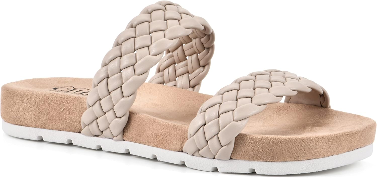 CLIFFS BY WHITE MOUNTAIN Women's Slide - Comfortable Footwear