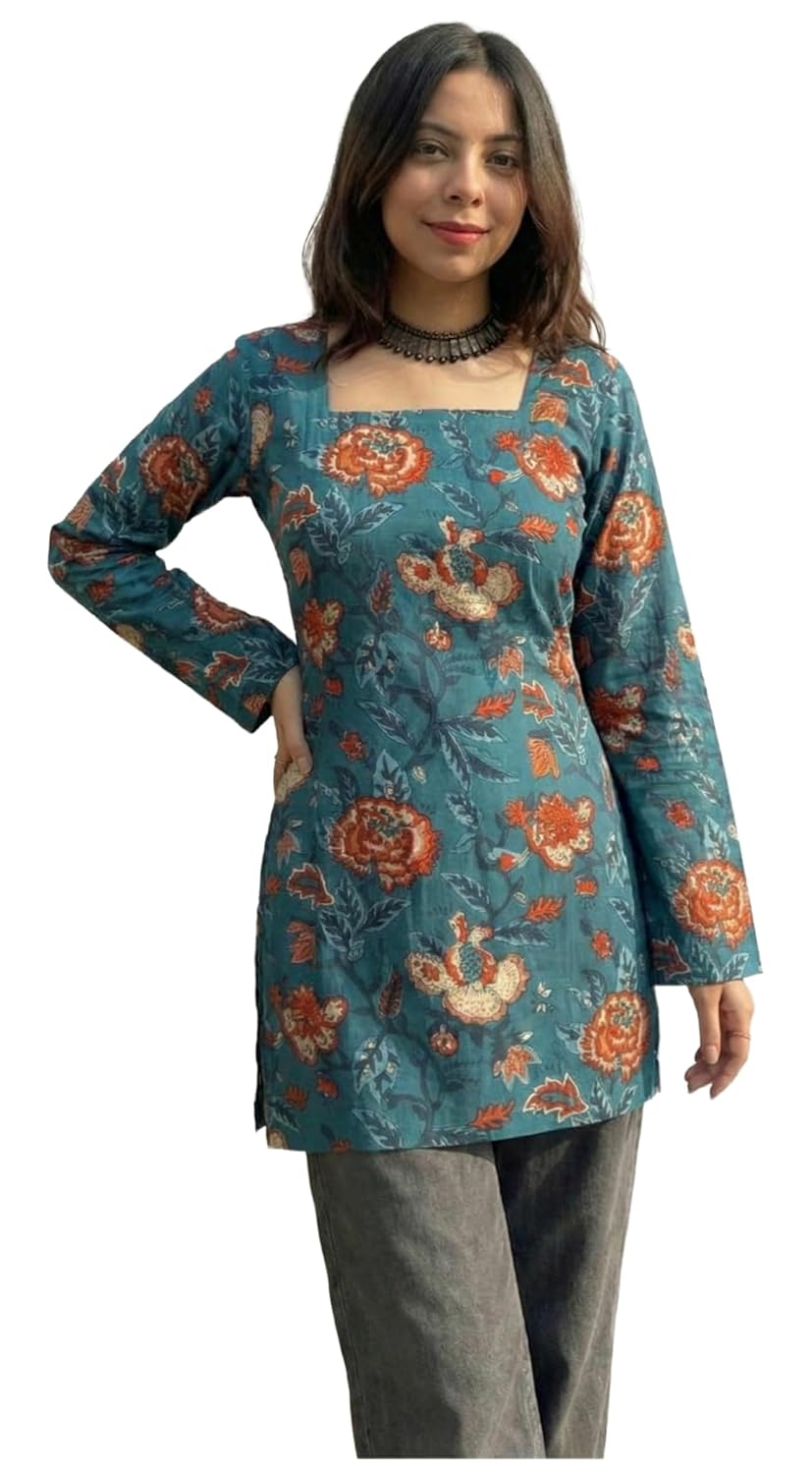 ANNI Designer Women's Viscose Blend Printed Short Kurti | Short Kurti for Women Latest | Stylish Kurti for Woman | Trendy ... - Review, Price and Buying Guide