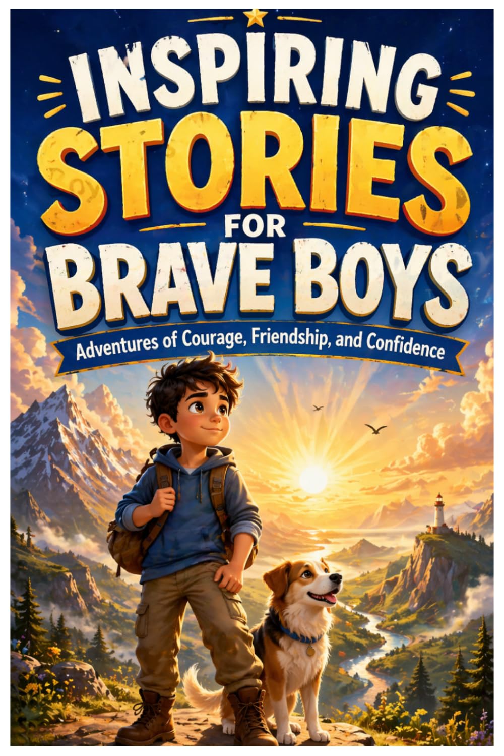 Inspiring Stories for Brave Boys: Adventures of Courage, Friendship, and Confidence