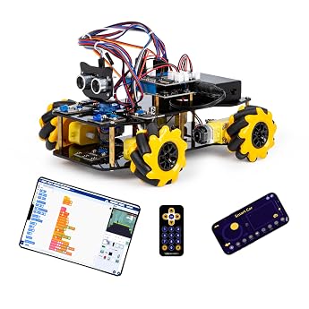 ACEBOTT Robot Kit for Children, Robot Children from 8-12 Years, Robot Toy for Boys with App Control, Compatible with Arduino 