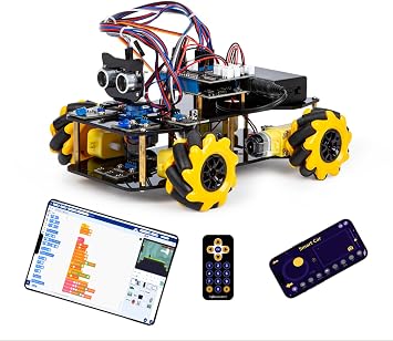 ACEBOTT Robot Kit for Children Robot Children from 8-12 Years Robot Toy for Boys with App Control Compatible with Arduino and Scratch and Python Gift for Boys and Girls